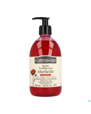 Lcb savon trad.marseille coquelicot    500ml