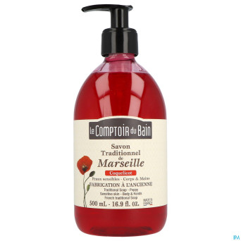 Lcb savon trad.marseille coquelicot    500ml
