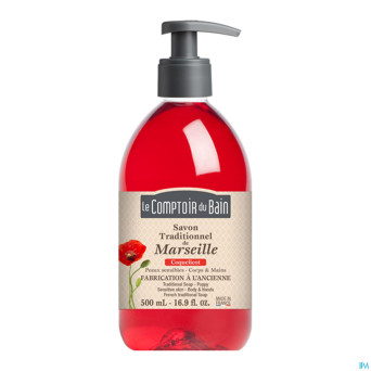 Lcb savon trad.marseille coquelicot    500ml