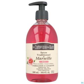 Lcb savon trad.marseille rose    500ml
