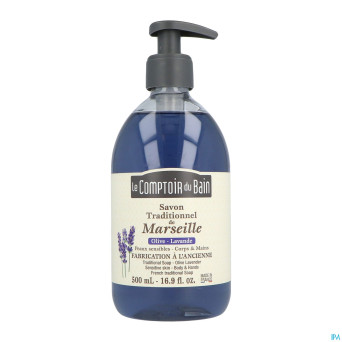 Lcb savon trad.marseille olive-lavande    500ml