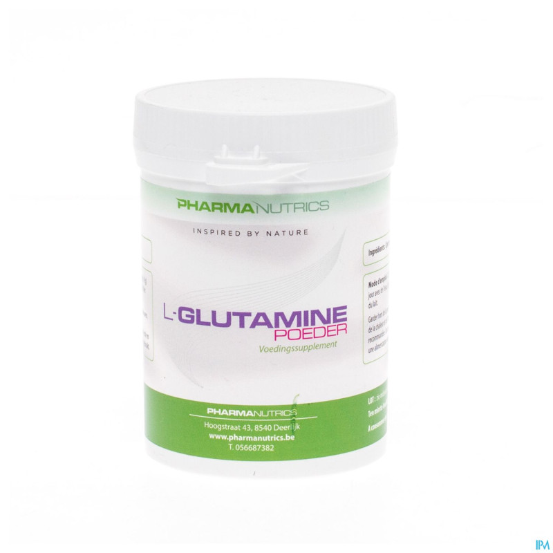 L glutamine pdr 120g    pharmanutrics