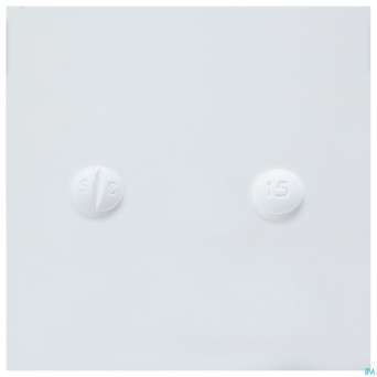 Escitalopram 15 mg teva comp pell  28 x 15 mg