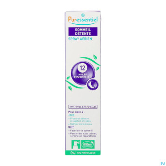 Puressentiel sommeil detente spray 12 hle ess200ml