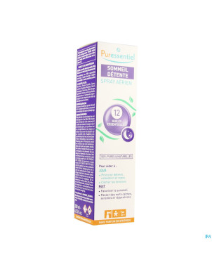 Puressentiel sommeil detente spray 12 hle ess200ml