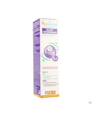 Puressentiel sommeil detente spray 12 hle ess200ml