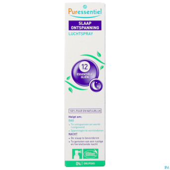 Puressentiel sommeil detente spray 12 hle ess200ml
