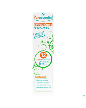 Puressentiel sommeil detente spray 12 hle ess200ml