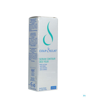 Coup d'eclat serum contour yeux nf tube 15ml