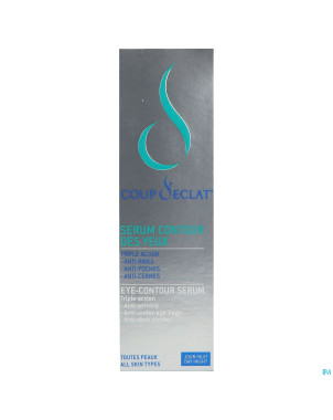 Coup d'eclat serum contour yeux nf tube 15ml