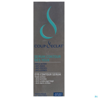 Coup d'eclat serum contour yeux nf tube 15ml