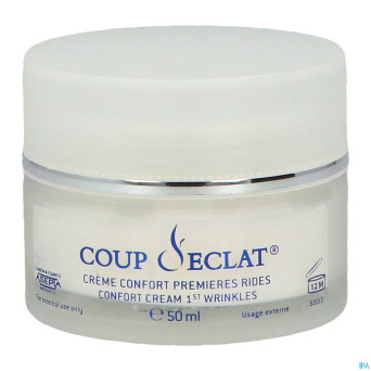 Coup d'eclat creme confort 1ere rides pot 50ml