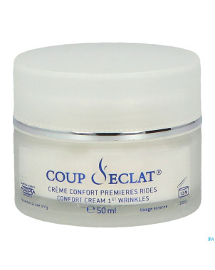Coup d'eclat creme confort 1ere rides pot 50ml