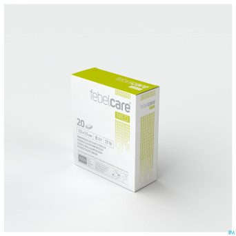 Febelcare med1 compresse gaze ster. 7,5x7,5cm 20x1