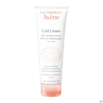 Avene cold cream gel nett surgras tube 200ml