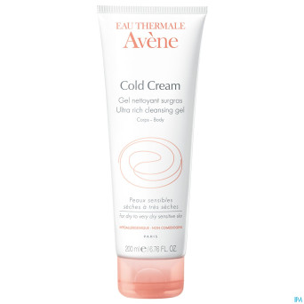 Avene cold cream gel nett surgras tube 200ml