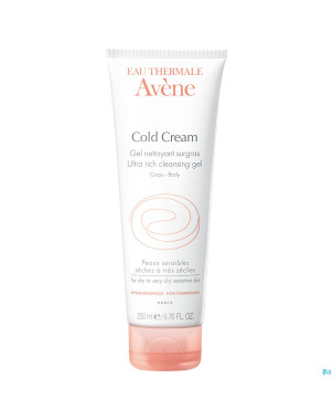 Avene cold cream gel nett surgras tube 200ml