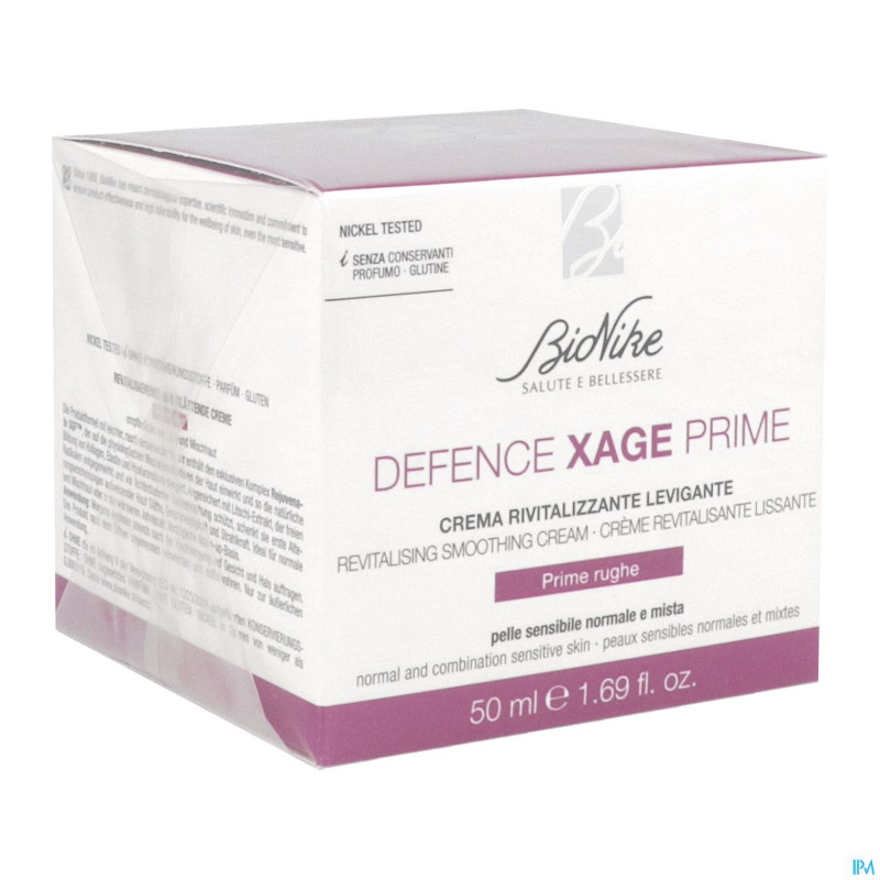 Bionike def xage prime creme revital lissante 50ml