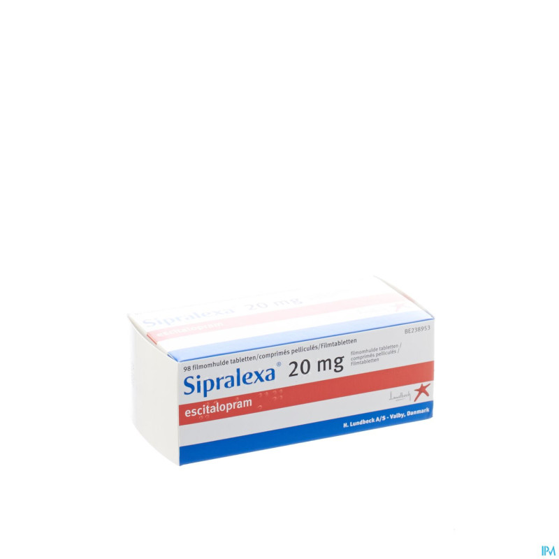 Sipralexa 20 mg comp pell  98 x 20 mg