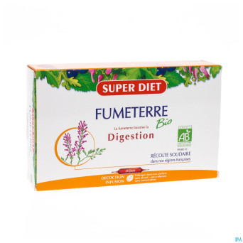 Super diet fumeterre bio    amp 20x15ml