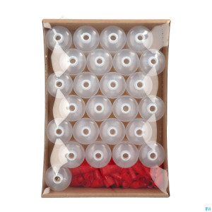 Fl ldpe spl 100ml + tp + c con 25 pch