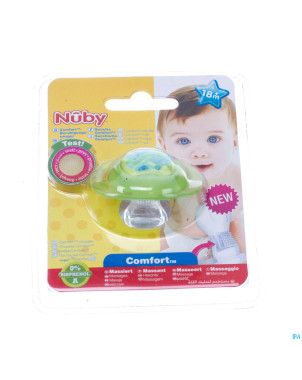 Nuby sucette 1p prisma ortho 18m+ 1