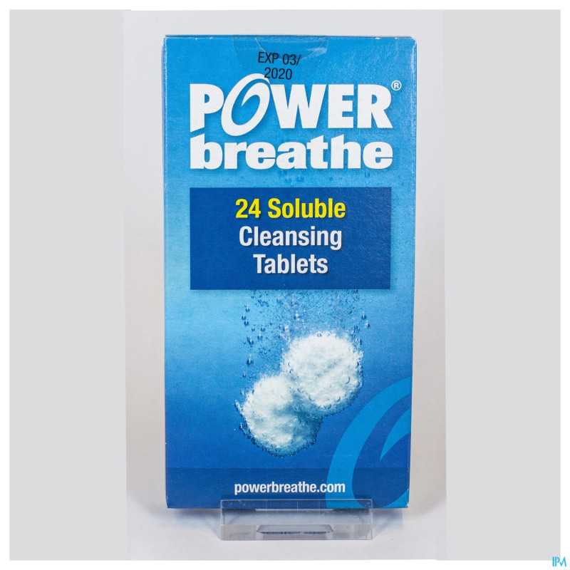 Powerbreathe cleansing tablets 24