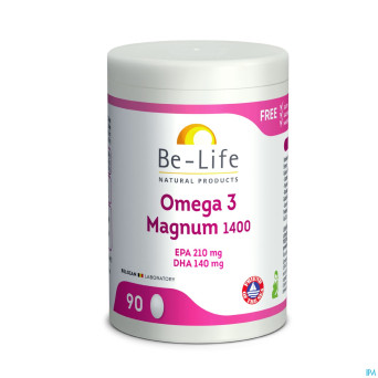 Omega 3 magnum 1400 be life caps 90 pf01212