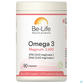 Omega 3 magnum 1400 be life caps 90 pf01212