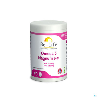 Omega 3 magnum 1400 be life caps 90 pf01212