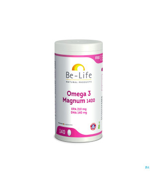 Omega 3 magnum 1400 be life caps 140 pf01213