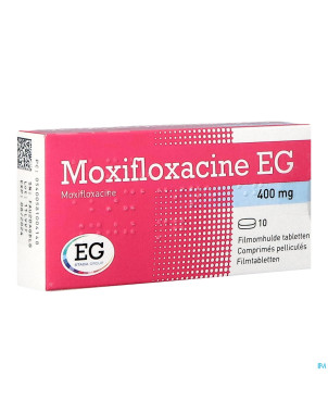 Moxifloxacin eg 400 mg comp pell 10