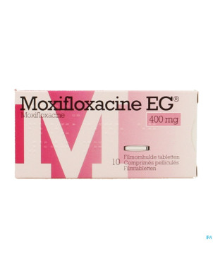 Moxifloxacin eg 400 mg comp pell 10