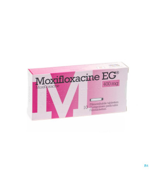 Moxifloxacin eg 400 mg comp pell 10