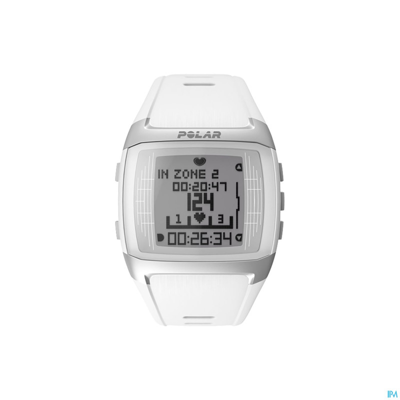 Polar ft60 white cardiofrequencemetre