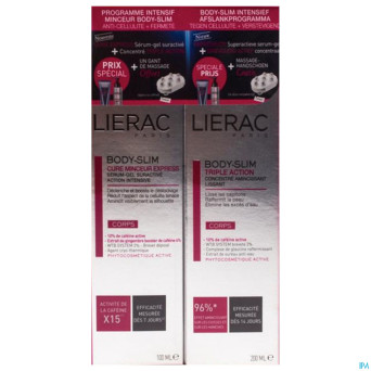 Lierac coffret minceur 3 produits    opl5002