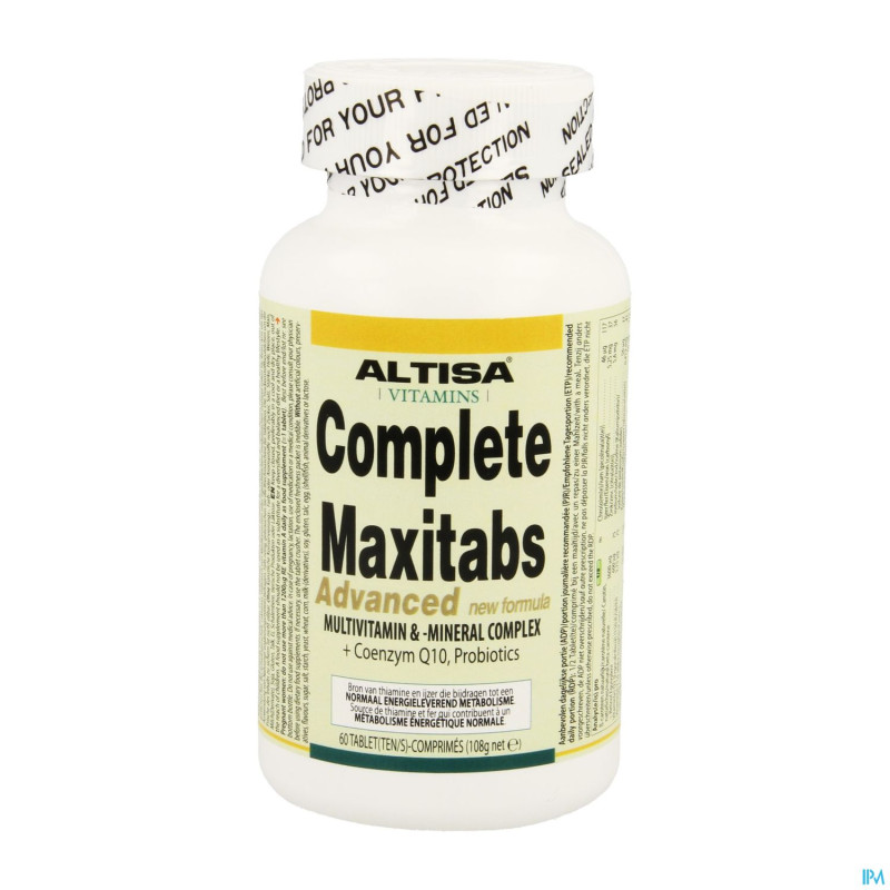 Altisa complete maxitabs advanced tabl  60