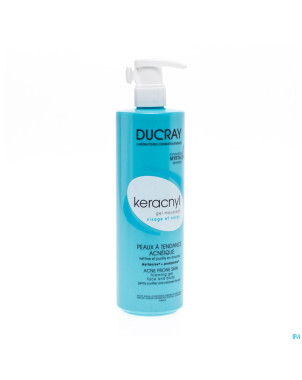 Ducray keracnyl gel moussant    400ml