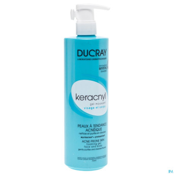 Ducray keracnyl gel moussant    400ml