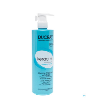 Ducray keracnyl gel moussant    400ml