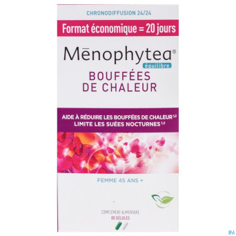 Menophytea bouffees de chaleur caps 80