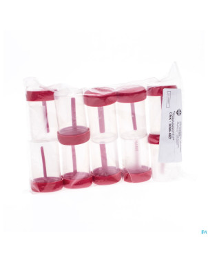 Pot analyse fecales  60ml    10    pontos