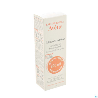 Avene tolerance extreme lait nett. s/rincage 200ml
