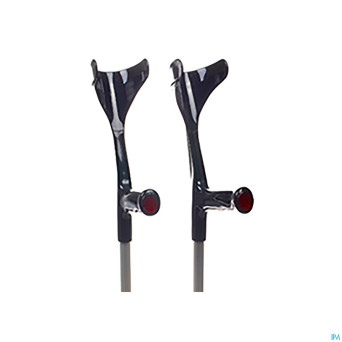 Bota canne-bequille model 1 ad noir max.140kg 1p