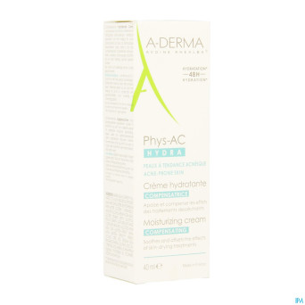 Aderma phys-ac hydra creme compensatrice tube 40ml