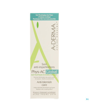 Aderma phys-ac global cr a/imperfection  tube 40ml