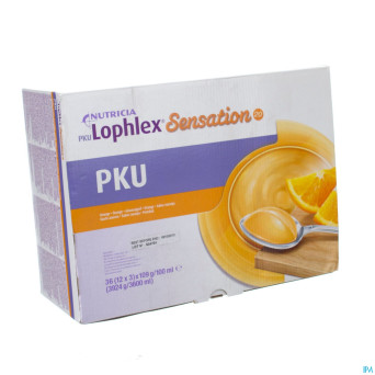 Pku lophlex sensation 20 juicy orange 36x109g