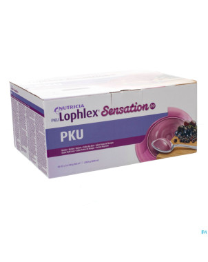 Pku lophlex sensation 20 juicy fruits bois 36x109g