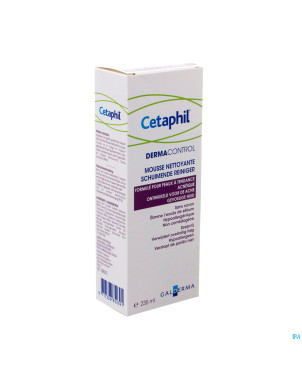 Cetaphil dermacontrol mousse nettoyante 235ml