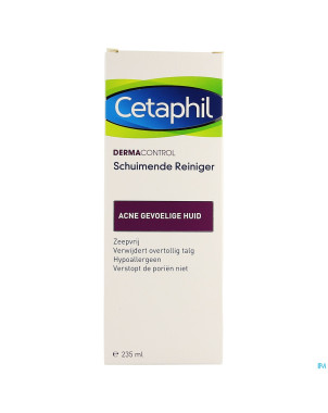 Cetaphil dermacontrol mousse nettoyante 235ml